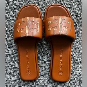 Tory Burch Slide Sandals, Excellent Used Condition/Worn Once